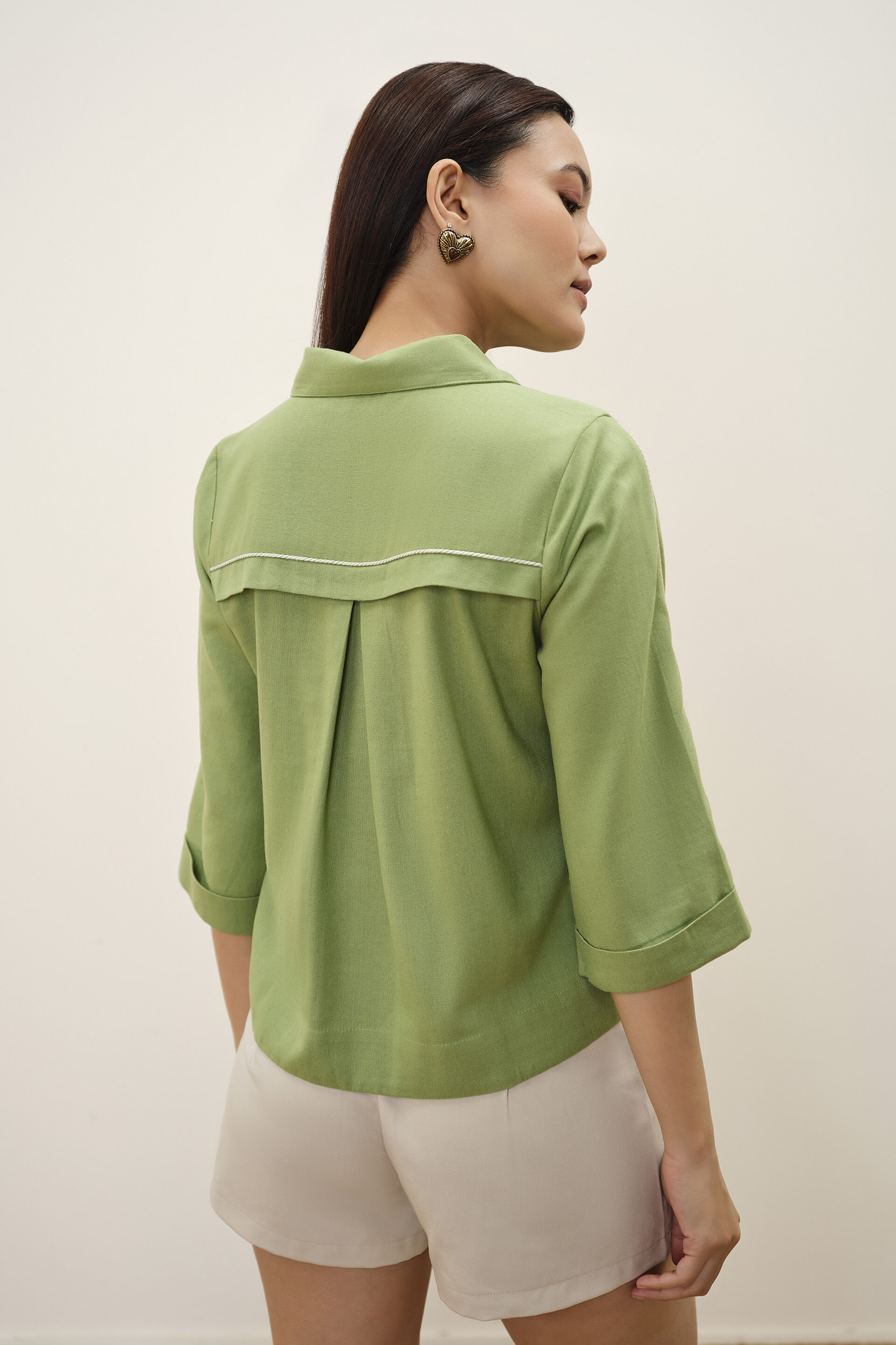 Ecria Green Jacket, Green, image 5
